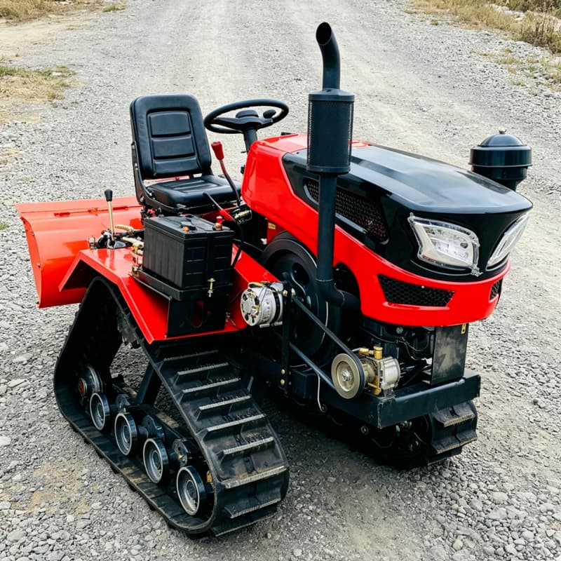 Agriculture Farming Equipments - Индивидуальный заказной мини-гусеничный роторный трактор, хит