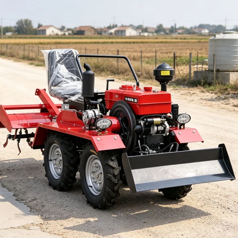 Agriculture Farming Equipments - Индивидуально настроенная четырехколесная сеялка-культиватор с полным