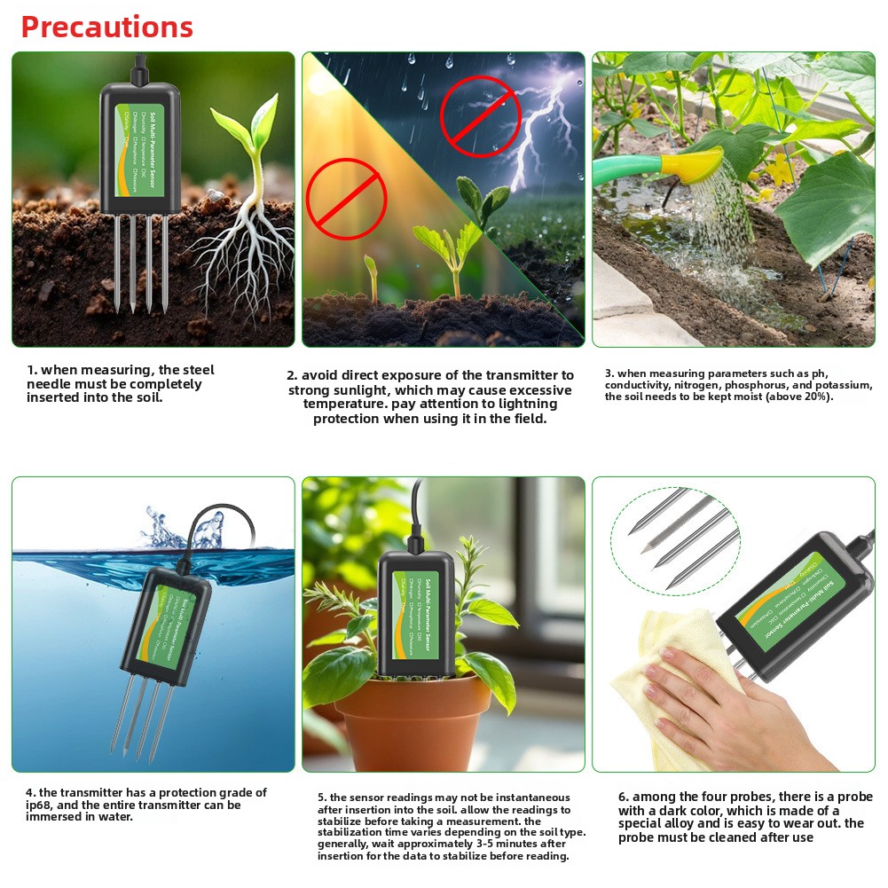 Умный измеритель почвы для точ – обзор и цена Precision Farming Smart Agriculture