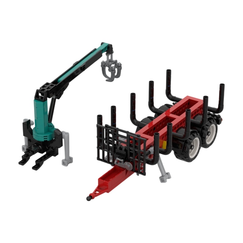 Конструктор City Tractor MOC,  – обзор и цена Agriculture Farming Vehicles