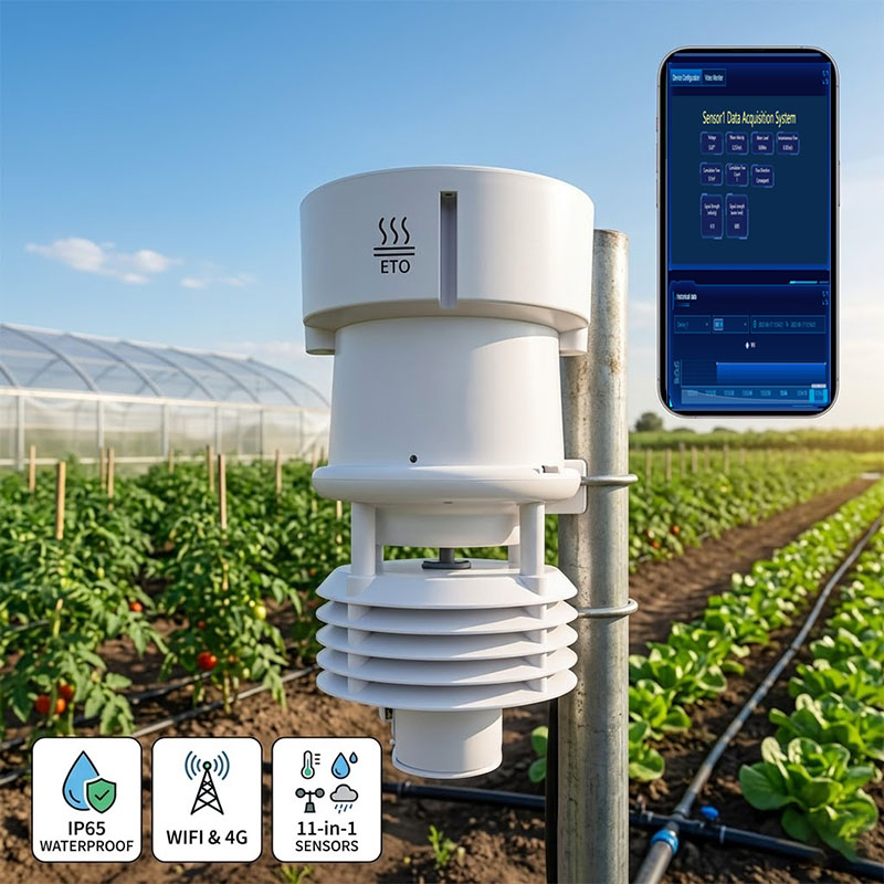 Умная Wi-Fi 4G метеостанция ET – обзор и цена Precision Farming Smart Agriculture
